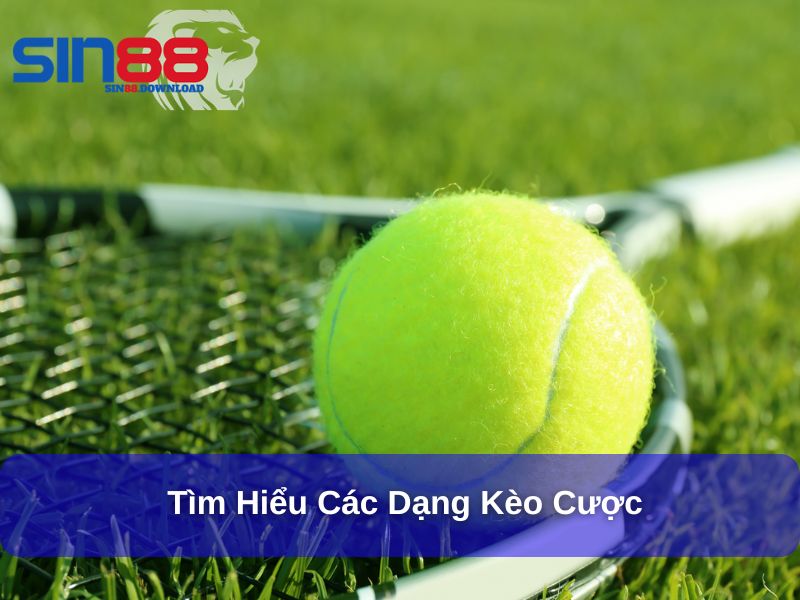 Các dạng kèo cược Tennis